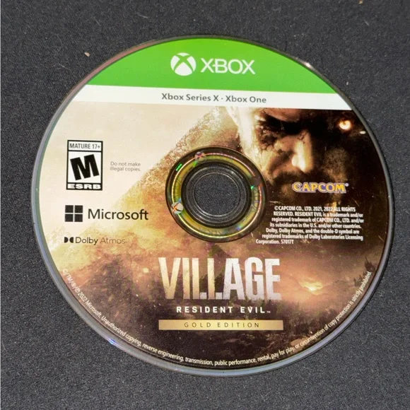 Microsoft Xbox One/Series X Resident Evil Village Gold Edition Rated M Mature Us