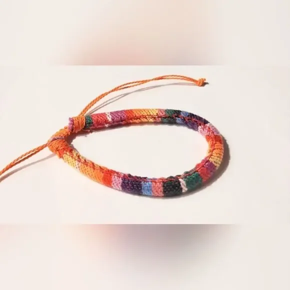 ‎Stripped bracelet men's punk new d63