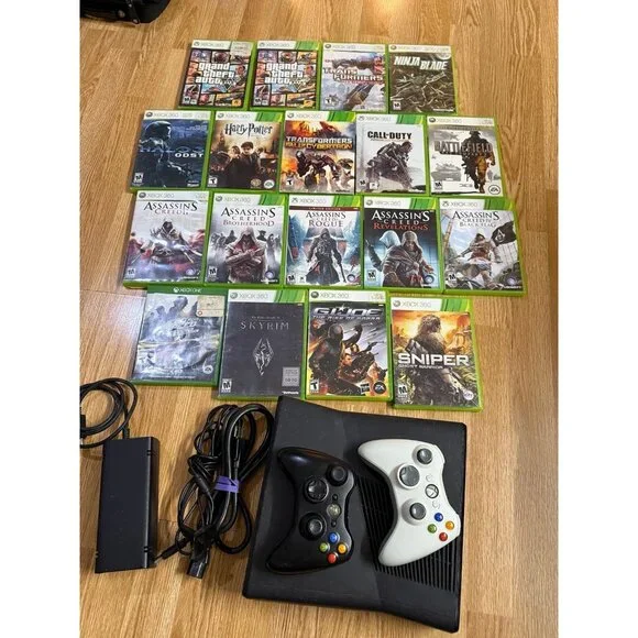 Xbox 360 bundle with games very good condition