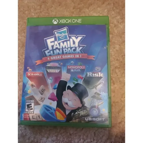Hasbro Family Fun Pack Xbox One Edition Opened Never used