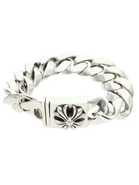 Chrome Hearts Clsc Chx Large Box ID Classic Silver Bracelet