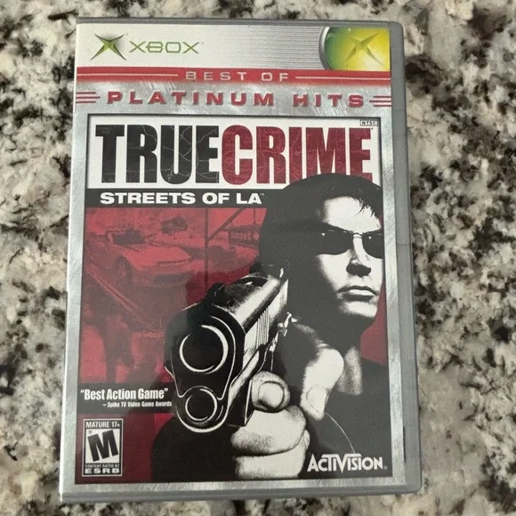 Original Xbox True Crime Streets of LA platinum hits