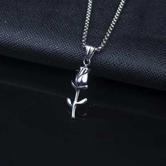 ❤️One Branch Flower Cute Simple Pendant necklace for women/men, N90201P221