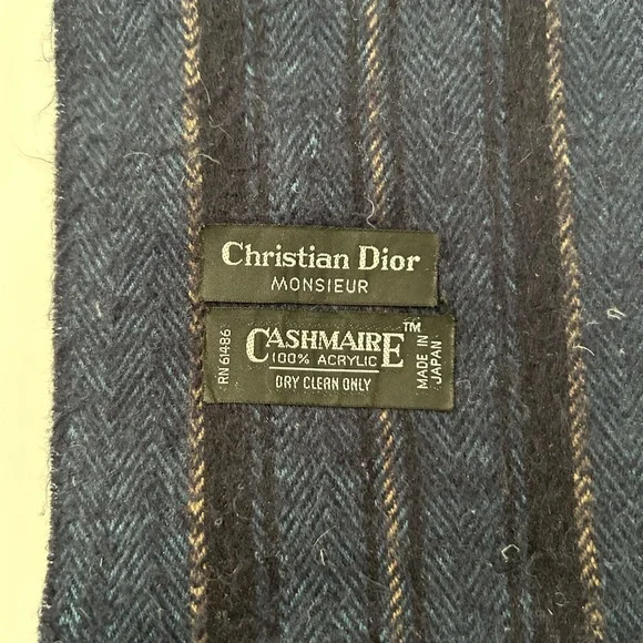 Christian Dior Cashmere Scarf