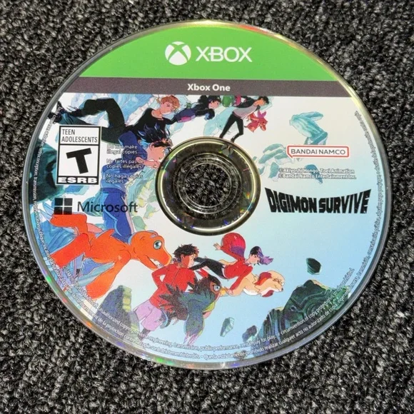 Microsoft Xbox One Digimon Survive Video Game Rated T For Teen Tested Works GRT.