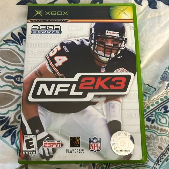 NFL 2K3 Xbox Game