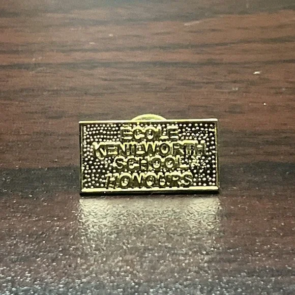 Ecole Kenilworth‎ School Honours Lapel Hat Pin