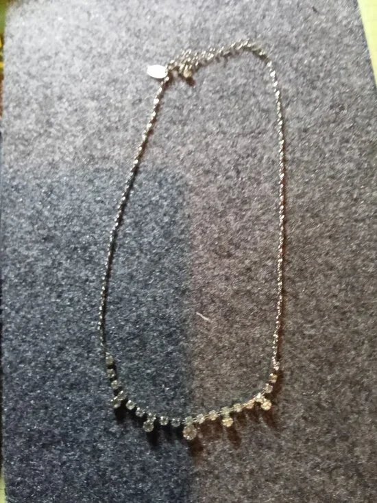 Claire Crystal Necklace with Heart Charm - 25% Off When You Bundle 5+ Items!
