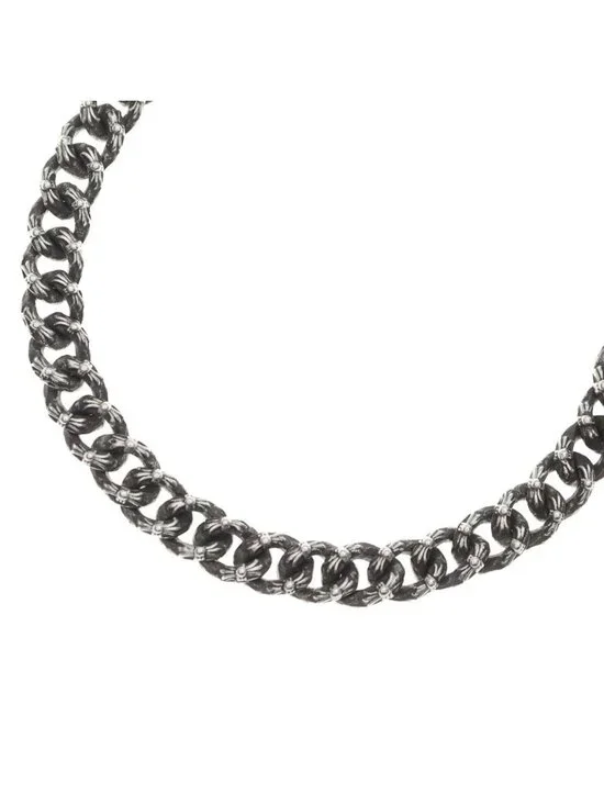 Chrome Hearts Fncy Mini Extra Fancy Mini Silver Necklace