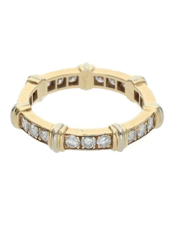 Cartier Contessa Pave Full Diamond Ring