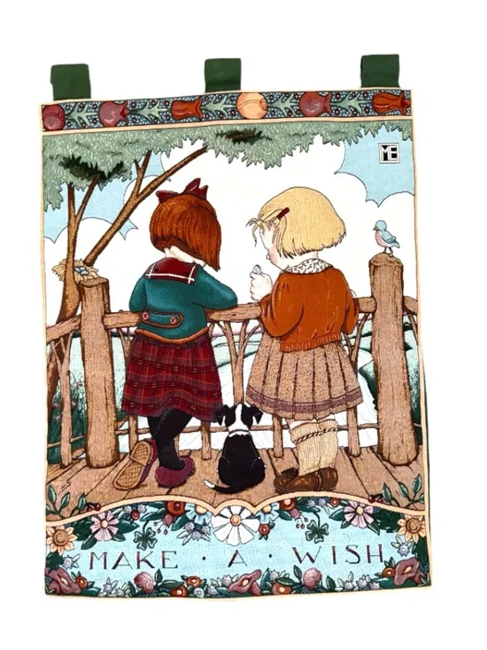 MARY ENGELBREIT➕Make A Wish Wall Tapestry