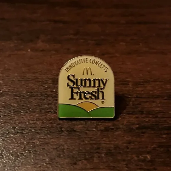 McDonald’s Sunny Fresh Egg Supplier Innovative Concepts Employee Lapel Hat Pin‎