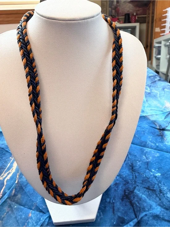 Men’s rope necklace NWT!