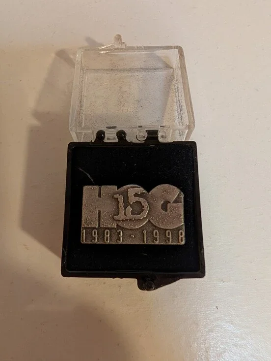 Harley-Davidson Silver Tone Back-Stamped Pin