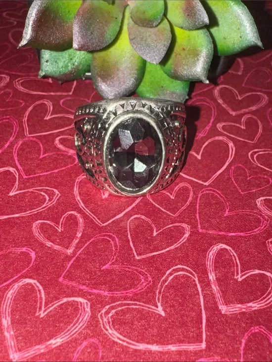 Silver Grey Ring