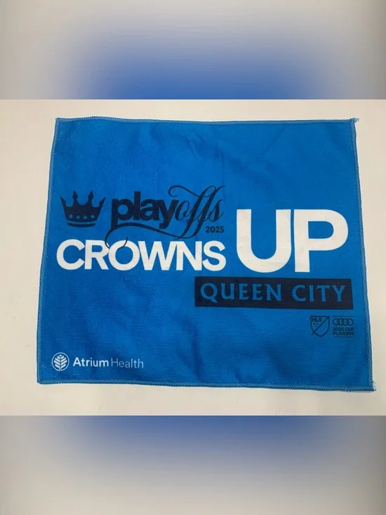 Blue Queen City crowns up playoffs Polyester Towel