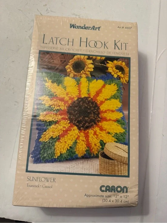 Carbon Sunflower Wall Tapestry - Yellow, Brown, Green, Blue