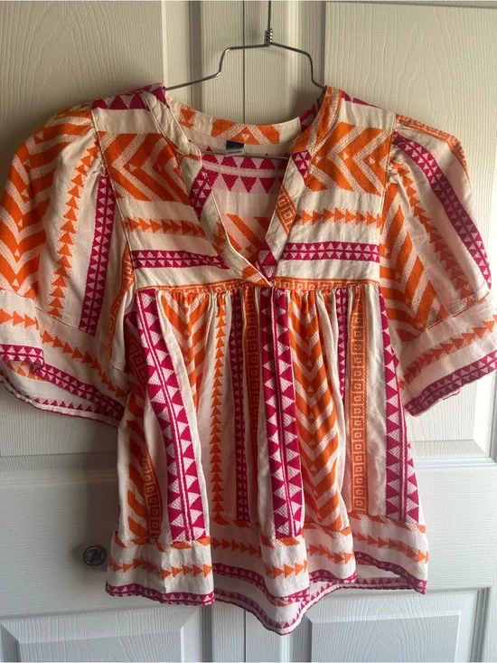 🌟 BOHO BEAUTY ALERT! Old Navy Small Peasant Blouse 🌟