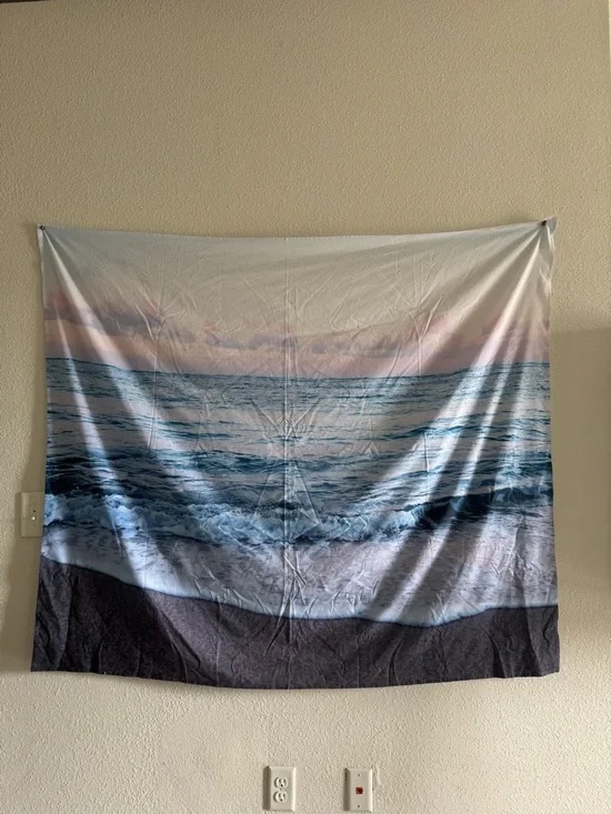 Ocean view tapestry!