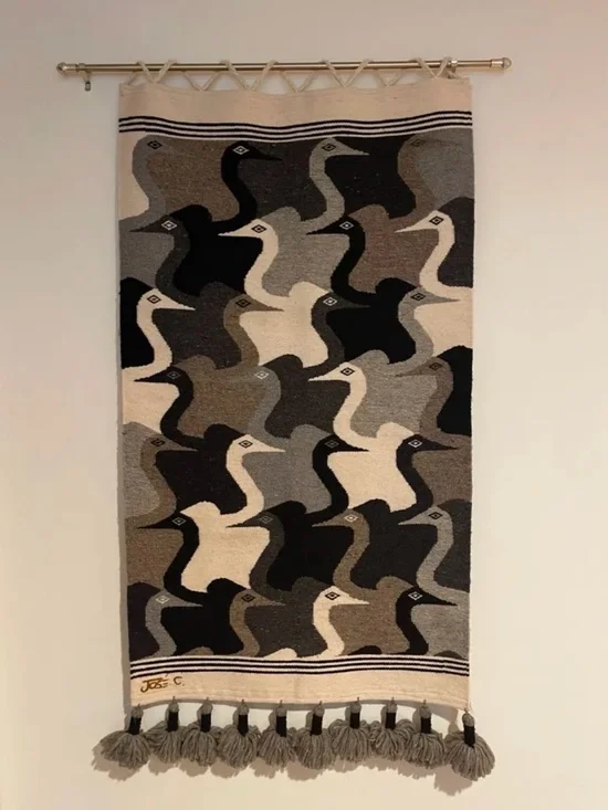 Vintage Tapestry Wall hanging/wall art Rare, Jose Cotacachi