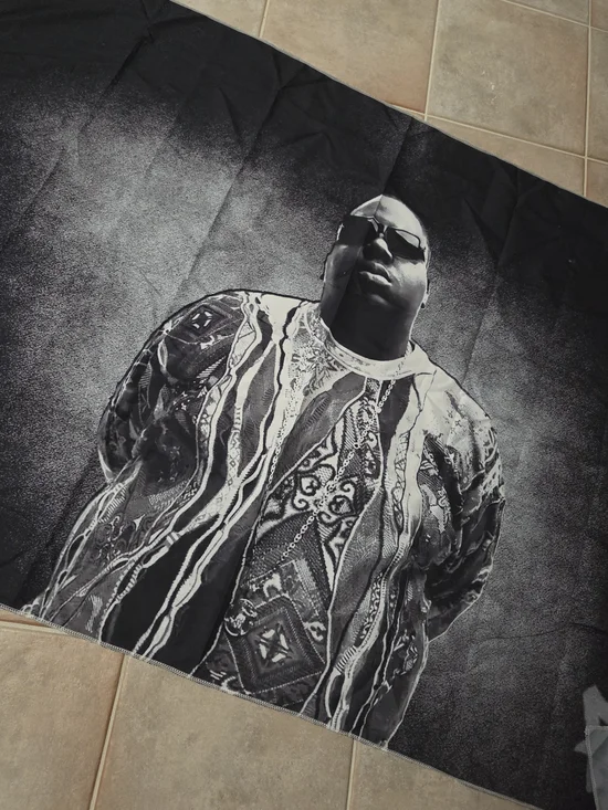 Notorious Big Graphic Tapestry - Wall Decor Portrait