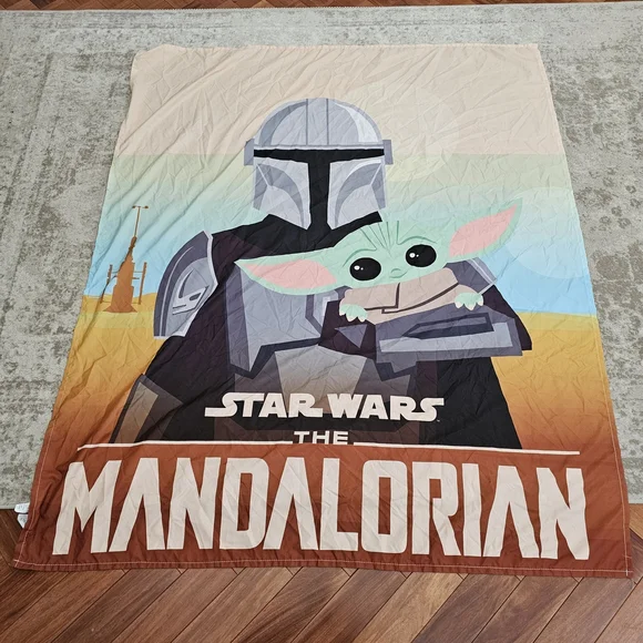 Star Wars The Mandalorian Baby Yoda Printed Tapestry
