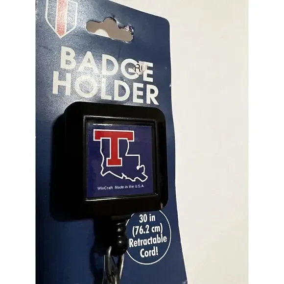 Louisiana Tech Bulldogs ID Holder Badge Holder Collectibles Fan Gift NEW