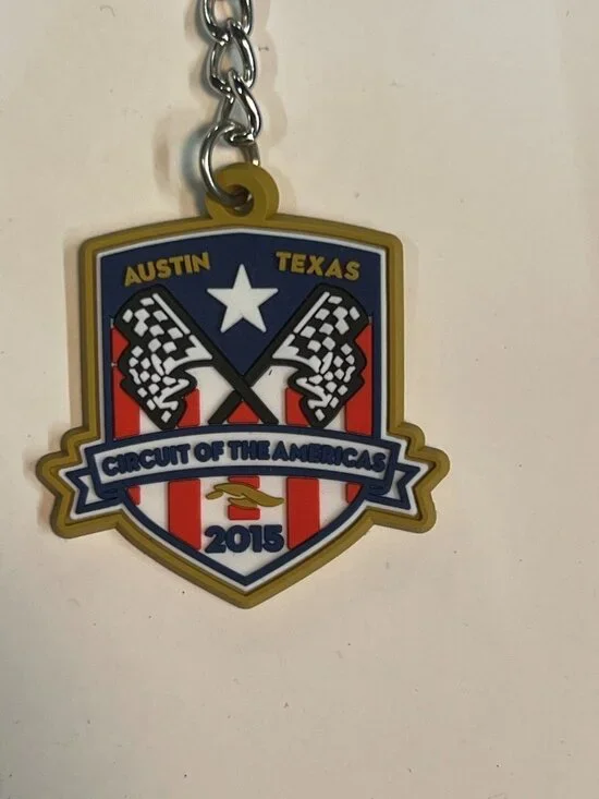 Circuit Of The Americas Austin Texas Crest 2015 Keychain F1 Formula 1 LOT 2