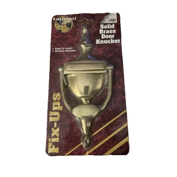 Solid Brass Door Knocker 8