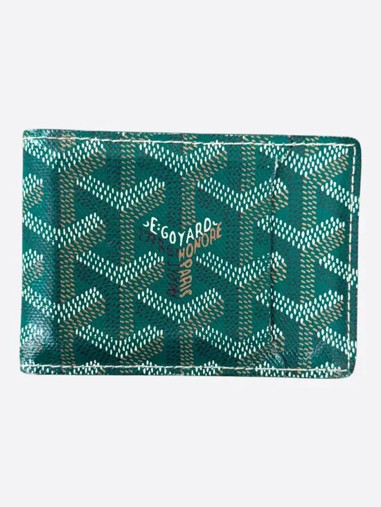 Goyard Green Victoire Wallet