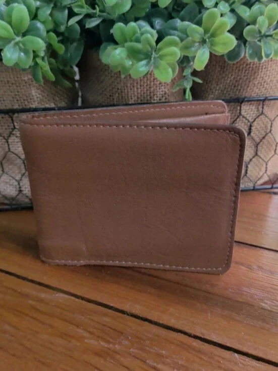 Vintage Marlboro Genuine Leather Bi Fold Wallet