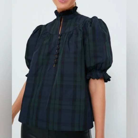 Blackwatch Selena Blouse POMANDER PLACE