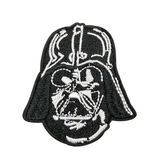 Helmet iron on patch