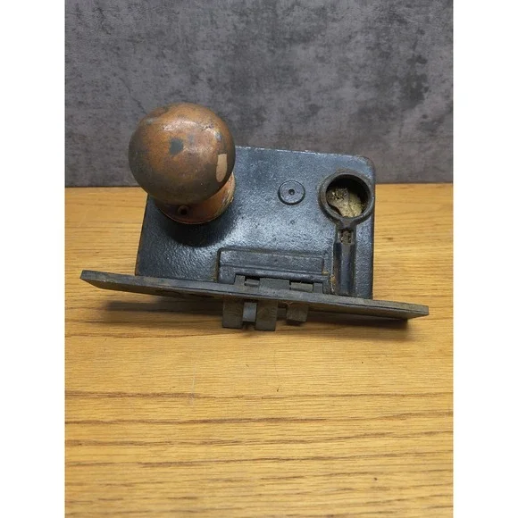 Vintage Brass‎ Door Knob Set With Sargent & Co. Latch No Key