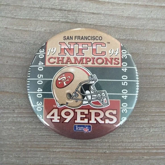 1994 SF 49er NFC Champion Button