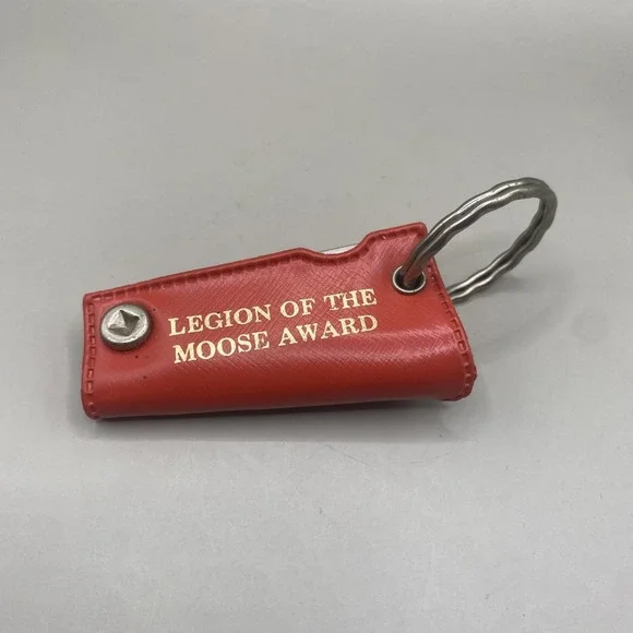 Vintage Legion of the‎ Moose Award Pocket Tool Keychain Multi-Tool Swiss Army