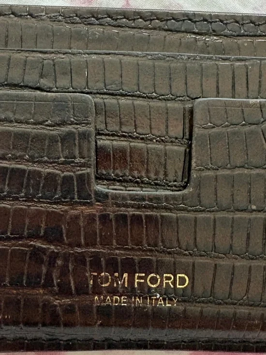 Tom ford crocodile wallet