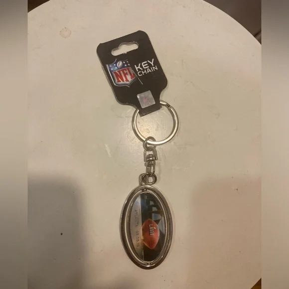 NFL Superbowl LIII Key Chain - Atlanta 201 - NWT