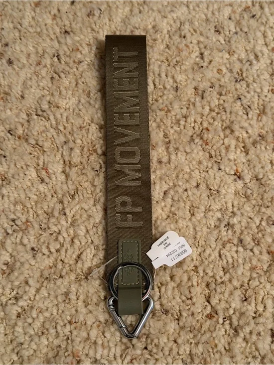 FP Movement There It Is Olive Green Keychain - NWT