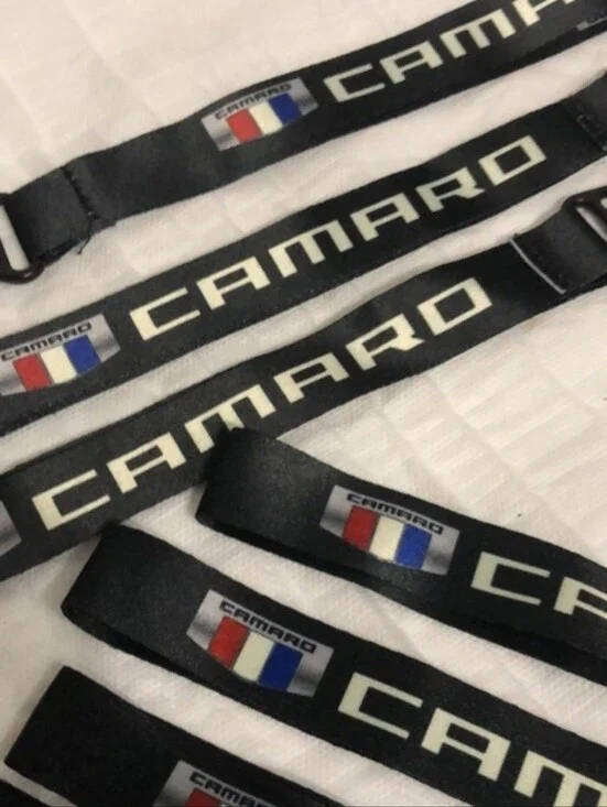 1 Piece Camaro Lanyard With Clasp. 9.5
