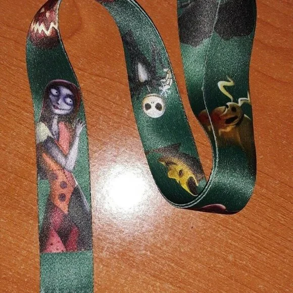 Disney Nightmare Before Christmas Green Lanyard