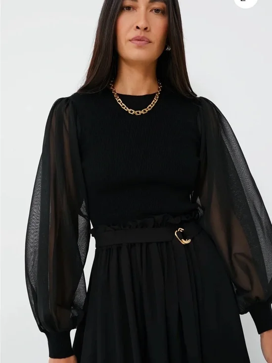 Ulla Johnson Noir Sabrina Pullover Size Large