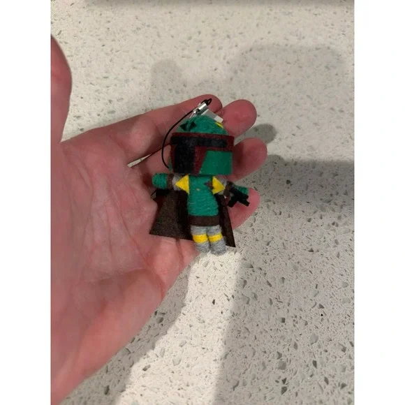 Lounge fly Rare Star Wars Boba Fett‎ String Doll Key Chain
