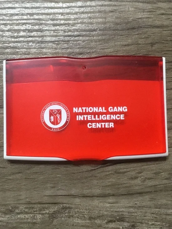 Business Card Holder National Gang Intelligence Center (NGIC)