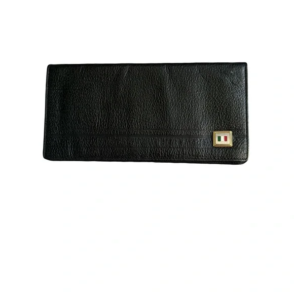 Pierre Mode Italy Leather Bi-fold Elegant Black Wallet