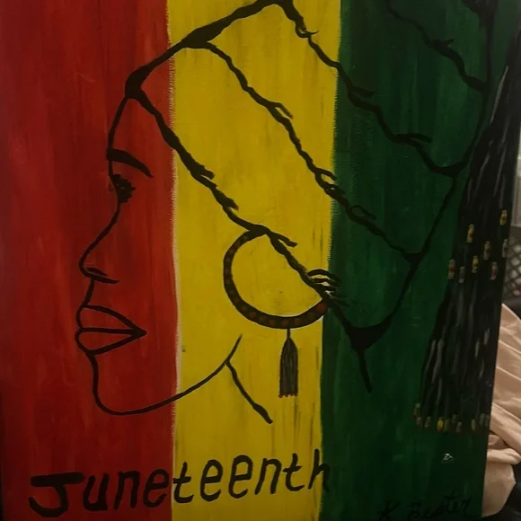 I am selling a Juneteenth picture