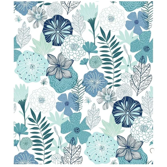 Roommates Perennial Blooms Peel And Stick Wallpaper
