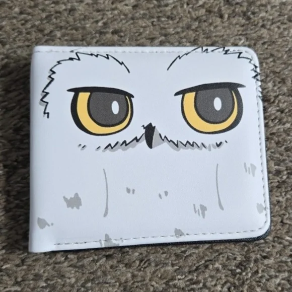 New Harry Potter Hedwig Owl Wizard Hogwarts Anine Manga Leather Wallet
