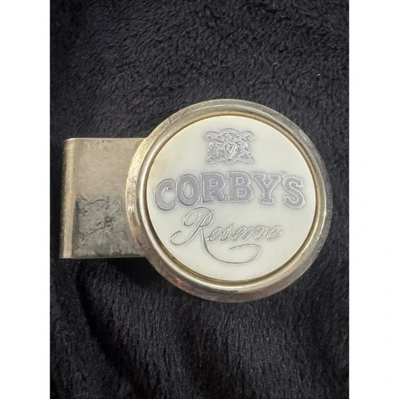 Vintage Corby's Reserve Money Clip‎