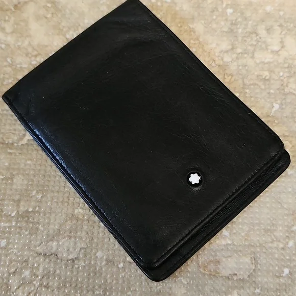 Montblanc Black Leather Wallet